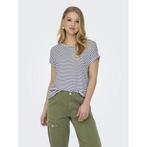 Only T-shirt ONLMOSTER STRIPE S/S O-NECK TOP JRS NOOS, Verzenden, Nieuw