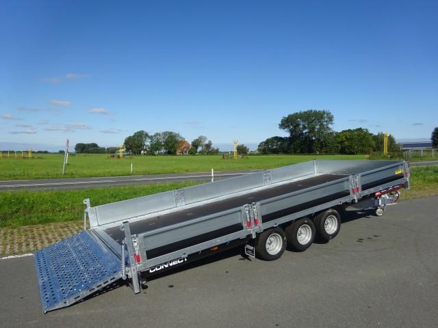 Brian James Cargo Connect afm. 500x215cm hydr. kantelbaar, Auto diversen, Aanhangers en Bagagewagens, Nieuw, Ophalen