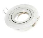 Inbouw spot GU10 - aluminium - rond armatuur - geborsteld, Huis en Inrichting, Lampen | Spots, Ophalen of Verzenden, Nieuw