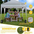 tillvex Paviljoen, 3 x 3 m, waterdicht, set van 4 zandzakken, Verzenden, Zo goed als nieuw