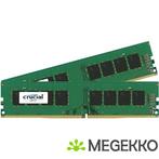 Crucial DDR4 2x4GB 2400, Computers en Software, RAM geheugen, Verzenden, Nieuw