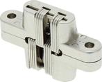 Starx scharnier onzichtbaar - nikkel - 13 X 60 mm, Verzenden, Nieuw