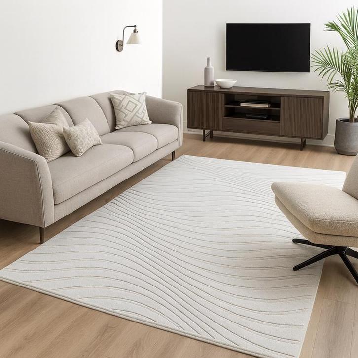 Vloerkleed Wave - 200 x 290 cm, Huis en Inrichting, Stoffering | Tapijten en Kleden, 200 cm of meer, Nieuw, 150 tot 200 cm, Verzenden
