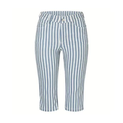 MAC • gestreepte Dream Sun capri • 34, Kleding | Dames, Broeken en Pantalons, Blauw, Nieuw, Maat 34 (XS) of kleiner, Verzenden
