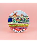 Magneet polyprint tulpenveld Holland - multicolor, Ophalen of Verzenden, Nieuw