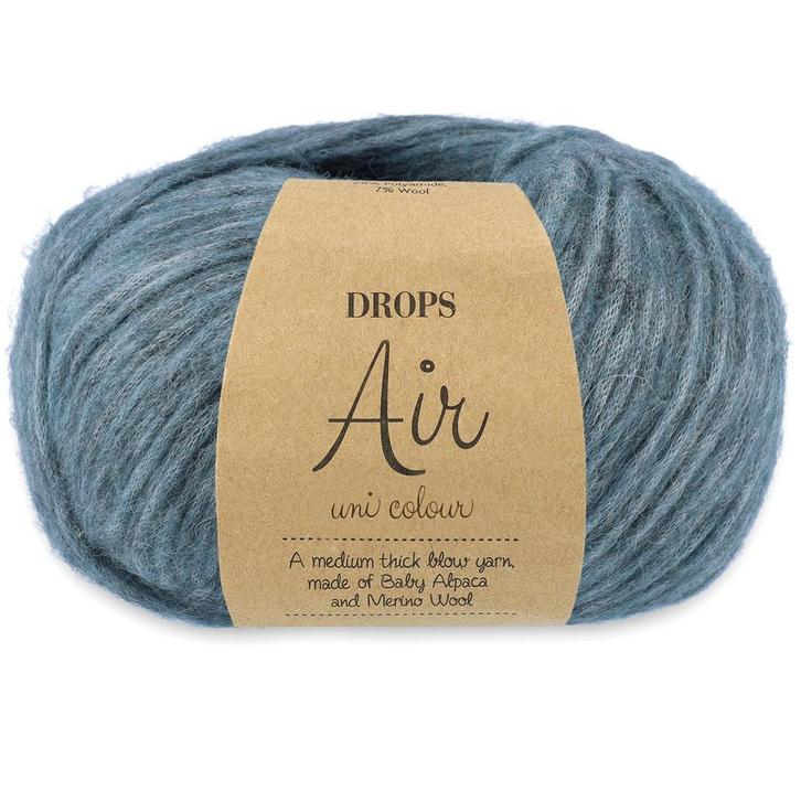 DROPS Air Uni Colour - 45 noordzee - Wol Garen, Hobby en Vrije tijd, Breien en Haken, Ophalen of Verzenden