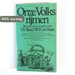 Onze volksrijmen 9789027409744 Haan, Verzenden, Gelezen, Haan