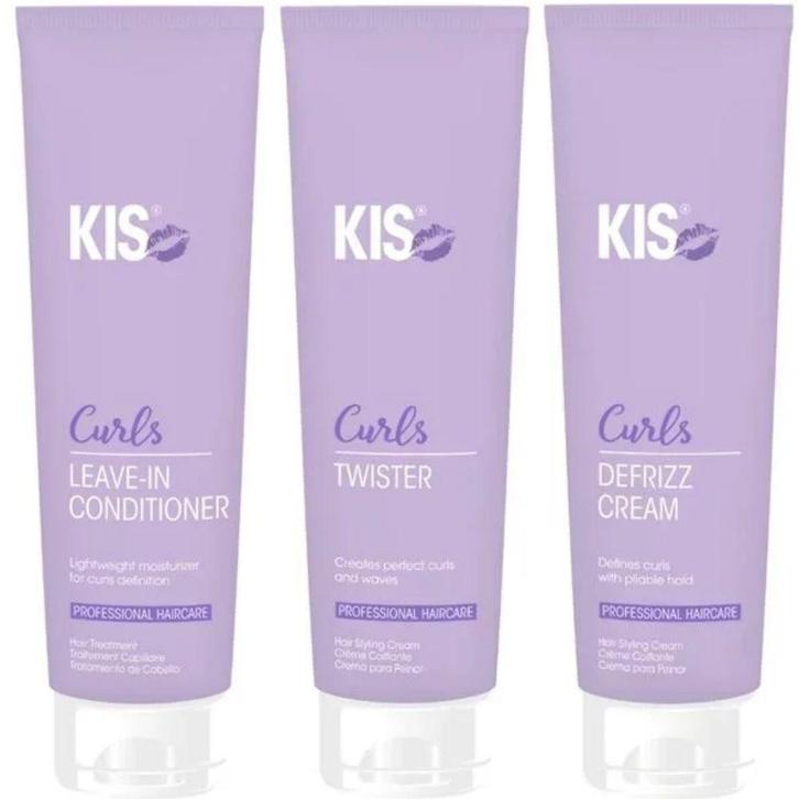 KIS Curls Control & Care Set - 150+150+150ml, Sieraden, Tassen en Uiterlijk, Uiterlijk | Haarverzorging, Overige typen, Nieuw