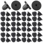 Fako Bijoux - 50 Rubberen Pin Backs - Vlinder Clutch, Verzenden, Nieuw