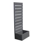 Plantenbak met tuinscherm Heerde HKC 150x56x38 cm grijs [en., Tuin en Terras, Verzenden, Nieuw