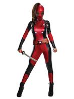 Marvel Kostuum Deadpool Dames, Verzenden, Nieuw