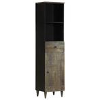 vidaXL Badkamerkast 38x33x160 cm massief mangohout, Huis en Inrichting, Verzenden, Nieuw, 150 tot 200 cm