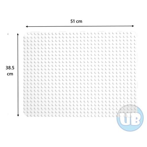 Grote XL bouwplaat wit – 51 x 38,5 cm, Kinderen en Baby's, Speelgoed | Duplo en Lego, Nieuw, Verzenden