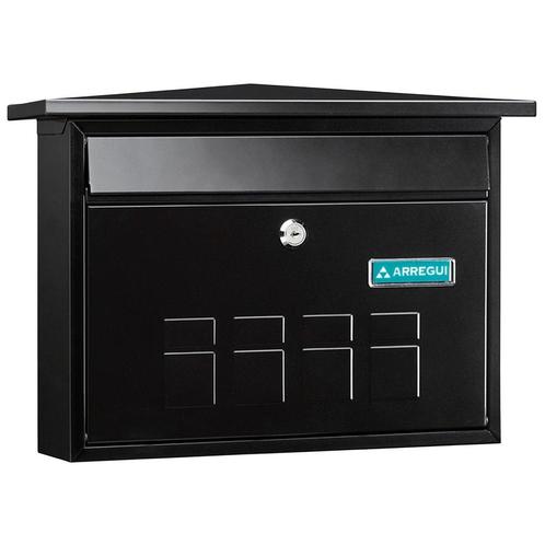 Talen Tools Brievenbus Deco met Slot - Zwart - Stijlvol e..., Tuin en Terras, Brievenbussen, Nieuw, Ophalen of Verzenden
