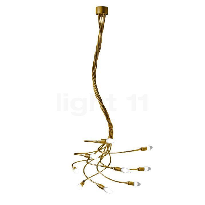 Catellani & Smith Turciø¹ 9 Soffitto LED, messing, Huis en Inrichting, Lampen | Hanglampen, Nieuw, Verzenden