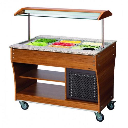 Bartscher Buffetwagen | Koud | Voor 3x 1/1GN Bakken, Zakelijke goederen, Horeca | Keukenapparatuur, Verzenden