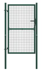 Kwaliteit Stalen Tuinhek Groen Gepoedercoat 100x175cm, Tuin en Terras, Verzenden, Nieuw