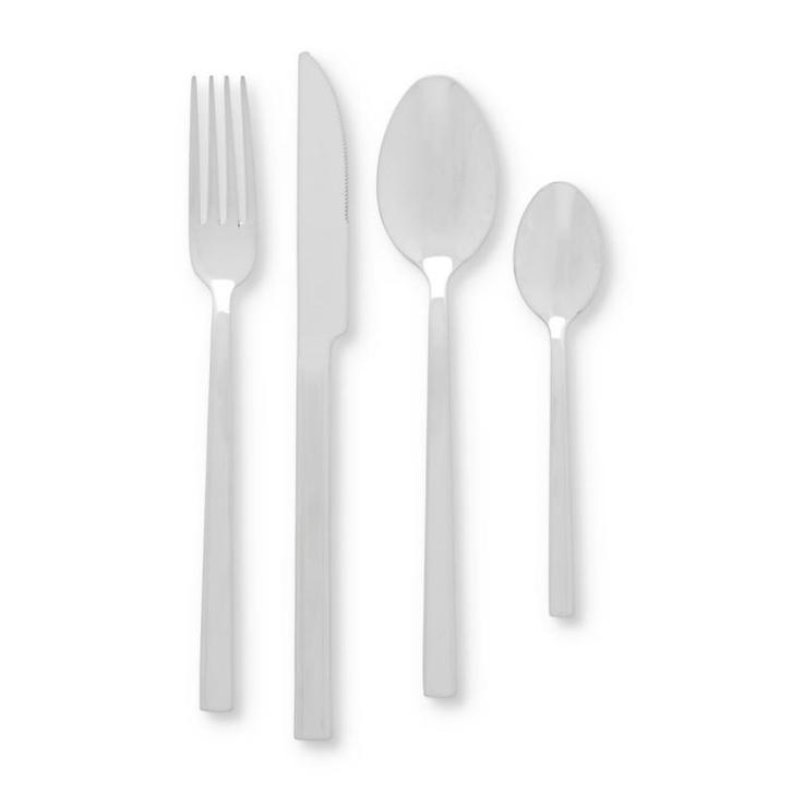 Bestekset - zilver - 16-delig - 4 persoons, Huis en Inrichting, Keuken | Bestek, Verzenden