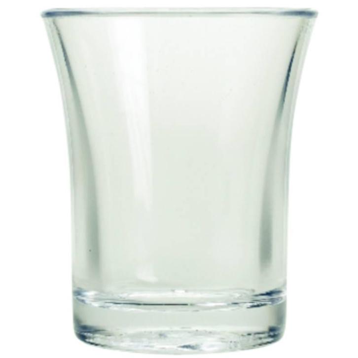 Polystyreen shotglazen 2,5 cl (100 stuks), Zakelijke goederen, Horeca | Overige, Verzenden