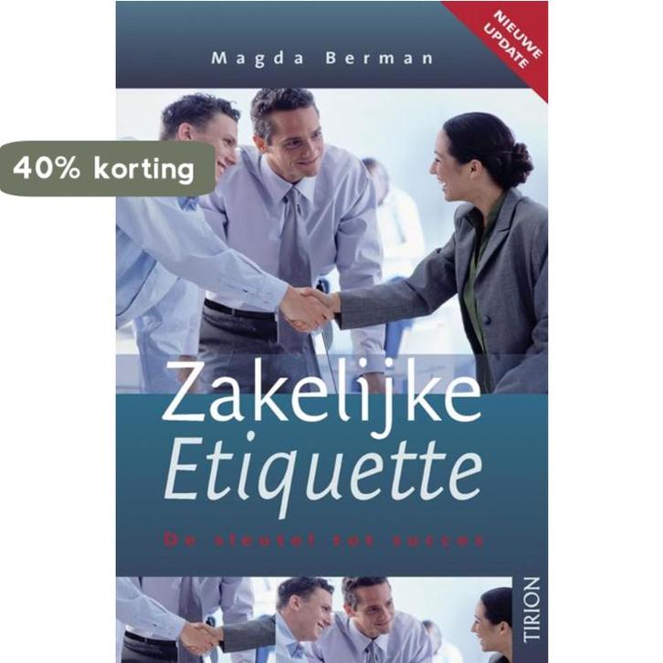 Zakelijke etiquette (update) 9789043912549 M. Berman, Boeken, Hobby en Vrije tijd, Zo goed als nieuw, Verzenden