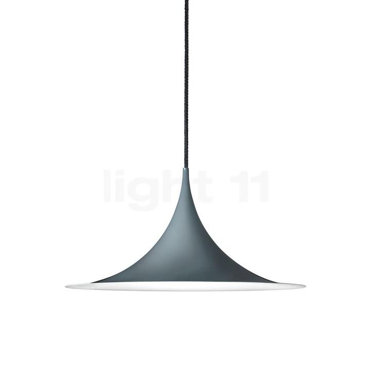 Gubi Semi Hanglamp, antraciet - ø¸47 cm (Hanglampen), Huis en Inrichting, Lampen | Hanglampen, Nieuw, Verzenden