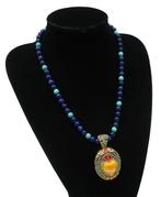 Lapis lazuli - Howliet turquoise - Boeddhistische