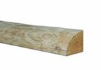 Douglas kwartronde palen geschild | Kopmaat 5/6 cm, Lengt..., Doe-het-zelf en Verbouw, Hout en Planken, Verzenden, Nieuw