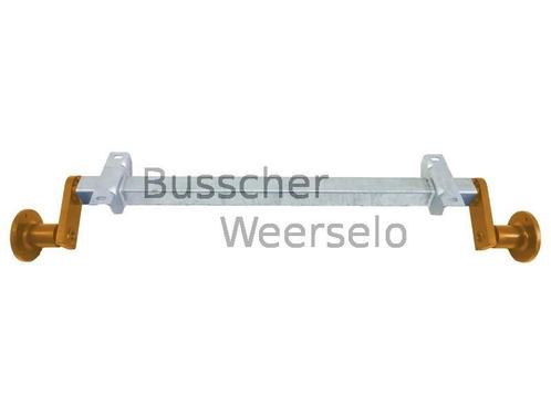 As 500kg Ongeremd - Padmaat 600 t/m 1200 - 100*4 - Aanhanger, Auto diversen, Aanhangwagen-onderdelen, Nieuw, Ophalen of Verzenden