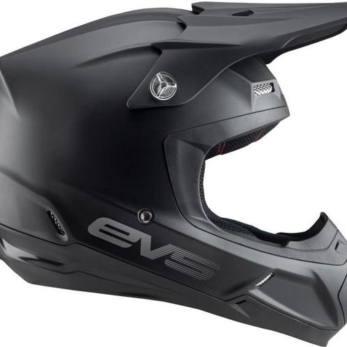 EVS T5 Solid Helmet Matte Black - Medium - HE20T5S-BK-M, Auto diversen, Tuning en Styling, Ophalen of Verzenden