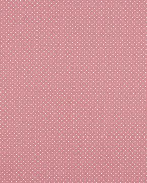 Poplin Katoen Petit Dots Rose, Hobby en Vrije tijd, Stoffen en Lappen, Roze, Nieuw