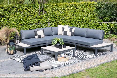 Garden Impressions Nicolle loungeset - Mint grey, Tuin en Terras, Tuinsets en Loungesets, Loungeset, Nieuw, Overige materialen