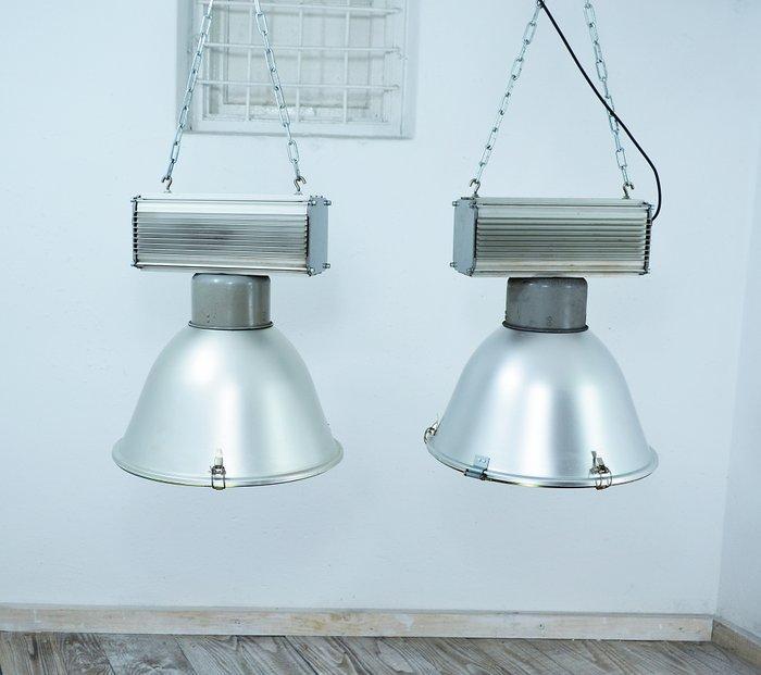 elGO - Plafondlamp - Aluminium, Staal, Glas, Antiek en Kunst, Antiek | Wandborden en Tegels