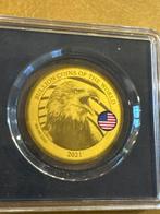 Tsjaad. 5000 Francs ND USA Eagle , 1/200 Oz (.999) (Zonder