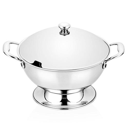 GGM Gastro | Serveerpan met deksel - Ø 180mm | 551-02 |, Huis en Inrichting, Keuken | Potten en Pannen, Overige materialen, Verzenden