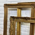 Fotolijst (39) - Hout - Antieke gouden houten lijst, Antiek en Kunst