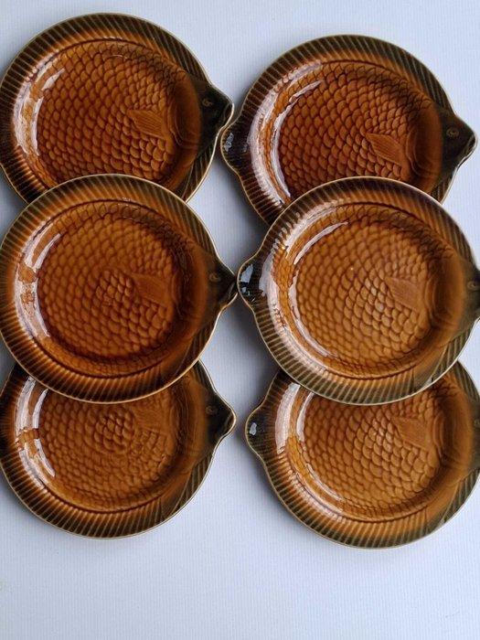 Sarreguemines - Eetservies voor 6 (6) - Aardewerk, Antiek en Kunst, Antiek | Meubels | Tafels