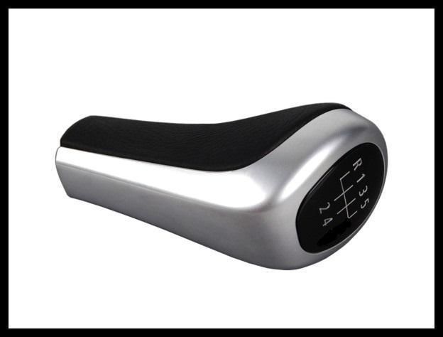 BMW pookknop Zilver MAT Chroom Leder BMW Pook Universeel, Auto diversen, Auto-accessoires, Nieuw, Ophalen of Verzenden