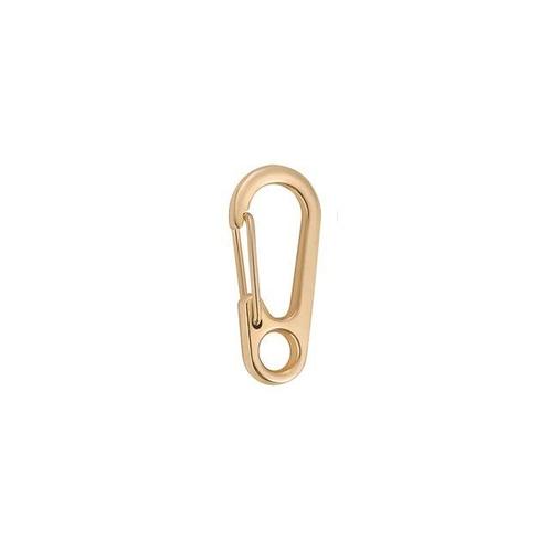 Mini karabijnhaak met oog - 30mm - Goud, Doe-het-zelf en Verbouw, IJzerwaren en Bevestigingsmiddelen, Overige typen, Nieuw, Ophalen of Verzenden