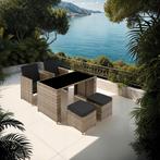 Wicker zitgroep Palermo 2+2+1 - natuur, Verzenden, Nieuw