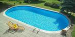 Aqualine stalen zwembad 623 x 360 x 120 cm (0,8 mm) + sta..., Nieuw, Verzenden