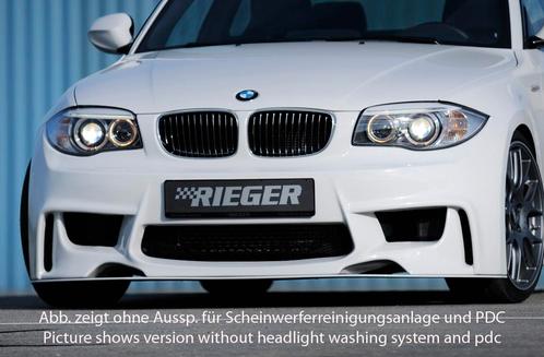 Rieger voorbumper | 1er E82, E88 (182 / 1C): 10.07- - Coupé,, Auto-onderdelen, Carrosserie en Plaatwerk, Nieuw, BMW, Verzenden
