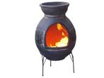 Sol-y-Yo Chimenea Mexicaanse tuinhaard Barbecue XL (grijs), Verzenden, Nieuw