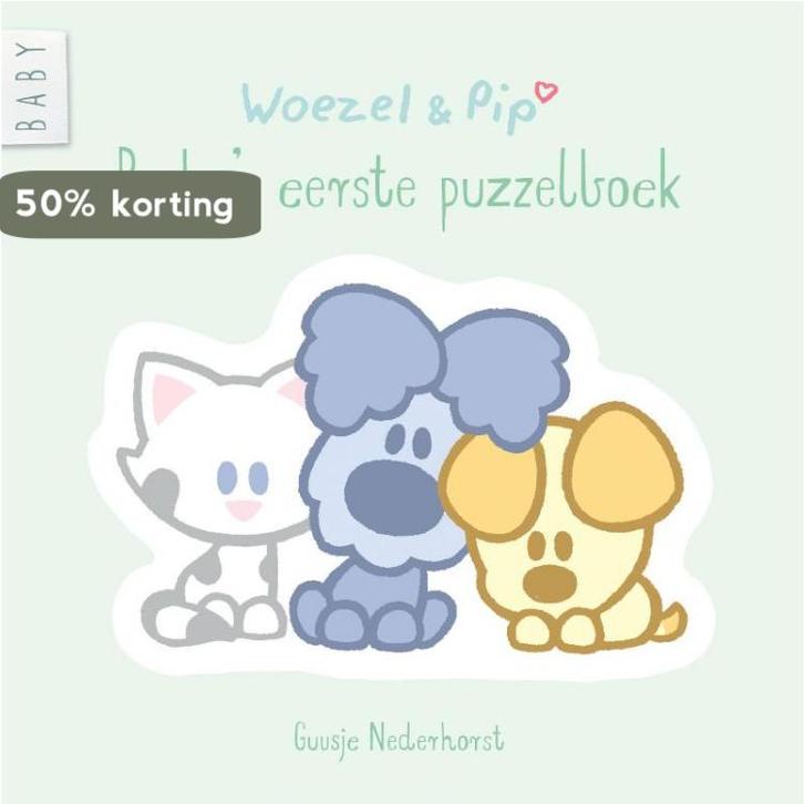 Babys eerste puzzelboek / Woezel & Pip 9789025877408, Boeken, Kinderboeken | Baby's en Peuters, Gelezen, Verzenden