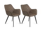 2dekans | LIFA LIVING Stoel Genua - Moderne Kuipstoel - Set, Huis en Inrichting, Stoelen, Ophalen of Verzenden, Gebruikt