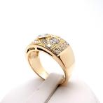 Ring - 18 karaat Geel goud Diamant (Natuurlijk), Sieraden, Tassen en Uiterlijk, Ringen, Nieuw
