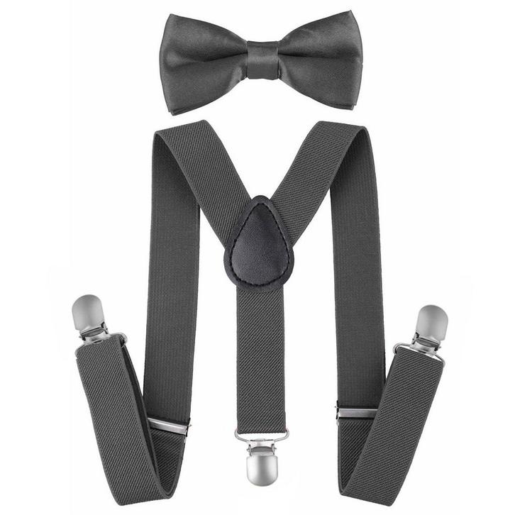 Fako Fashion - Kinder Bretels Met Vlinderstrik - 65cm -, Kinderen en Baby's, Kinderkleding | Overige, Verzenden