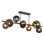 Plafondlamp RIHA 3.50 Watt G9 Matt grijs 9-Lichts, Huis en Inrichting, Lampen | Plafondlampen, Ophalen of Verzenden, Nieuw, Metaal