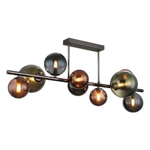 Plafondlamp RIHA 3.50 Watt G9 Matt grijs 9-Lichts, Huis en Inrichting, Lampen | Plafondlampen, Nieuw, Metaal, Ophalen of Verzenden