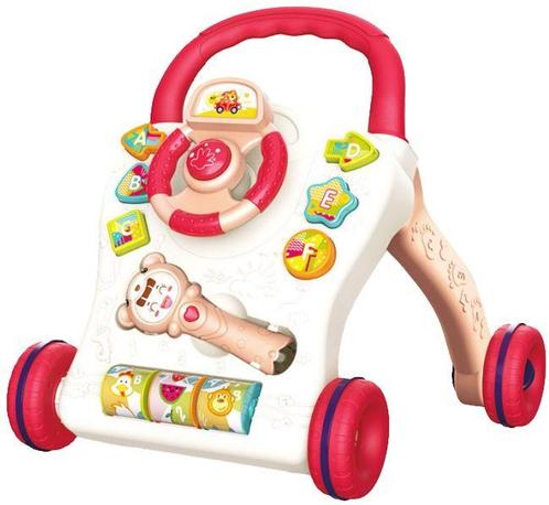 Eco Toys Roze Loopwagen met Muziek CH79862, Kinderen en Baby's, Speelgoed | Buiten | Voertuigen en Loopfietsen, Nieuw, Verzenden