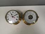 Schatz Ships barometer, scheepsklok (2) - Glas, Messing, Antiek en Kunst